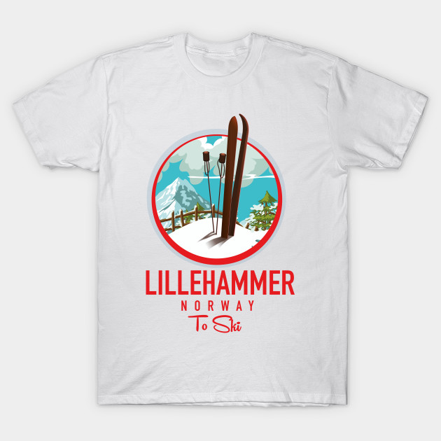 Lillehammer Norway Ski logo by nickemporium1